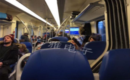 荷兰城际火车信息显示屏      