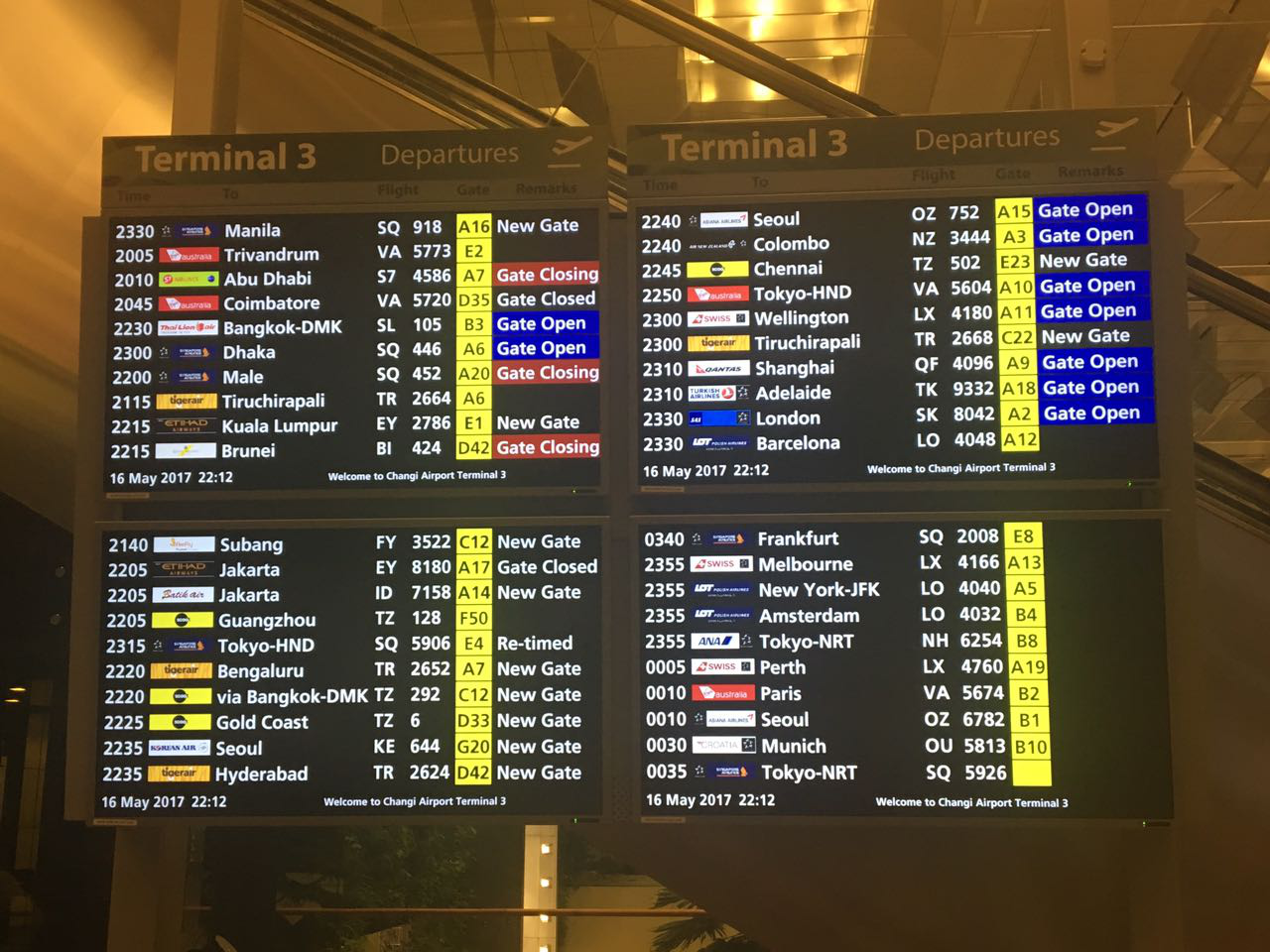 航班状态的查询