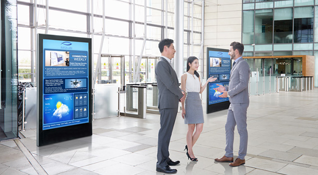 教你如何布置液晶广告机