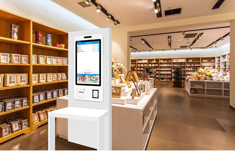 便利店收银专用--自助收银机，助您快速完成收款