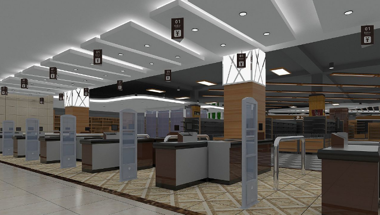 自助收银设备在超市的应用