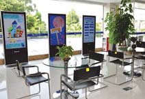 数字标牌缔造更便捷的生活！